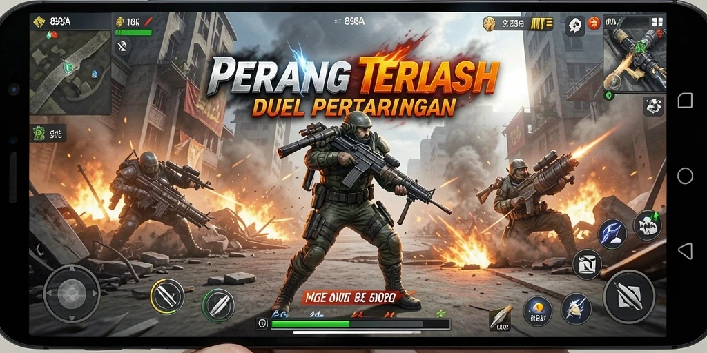 Tampilan gameplay Fighting dari 898A yang memukau dan seru.
