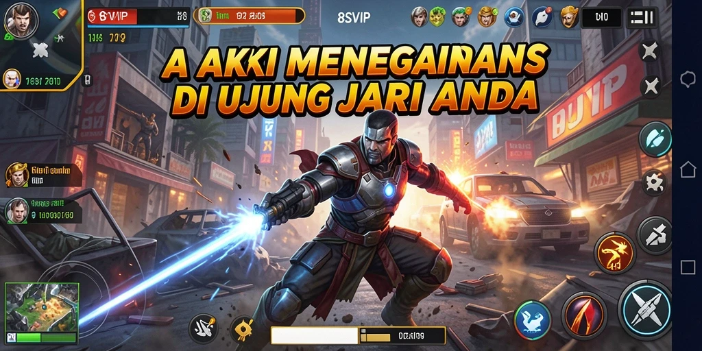 Screenshot gameplay menampilkan aksi seru di 8SVIP.