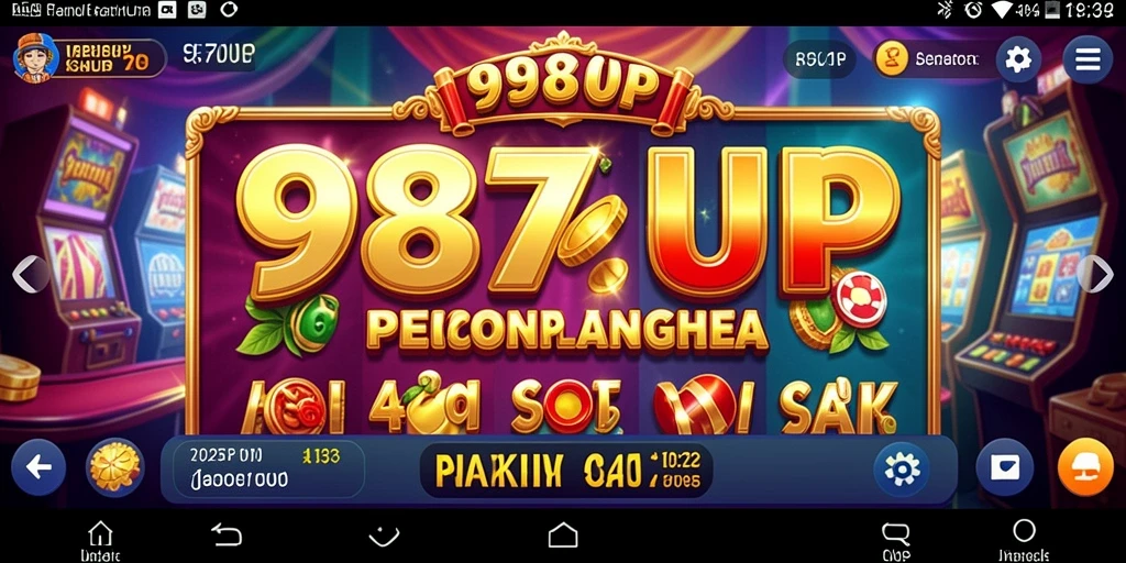 Tampilan gameplay Slot yang memukau dan seru di 987UP.