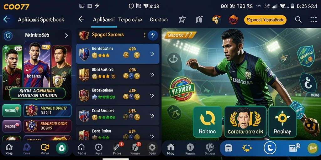 Tampilan gameplay exciting dari aplikasi Sportsbook COO77.