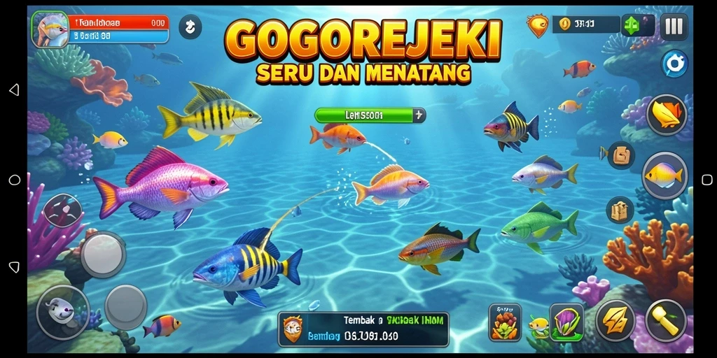 Tampilan gameplay GOGOREJEKI yang seru dan menantang.
