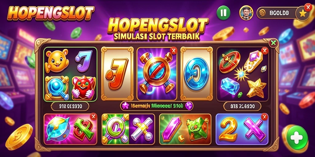 Tampilan gameplay HOPENGSLOT yang menarik dan interaktif.