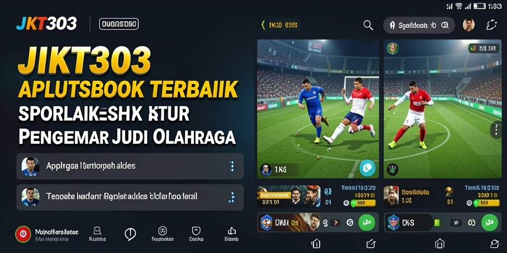 Tampilan menarik dari gameplay taruhan olahraga di JKT303.
