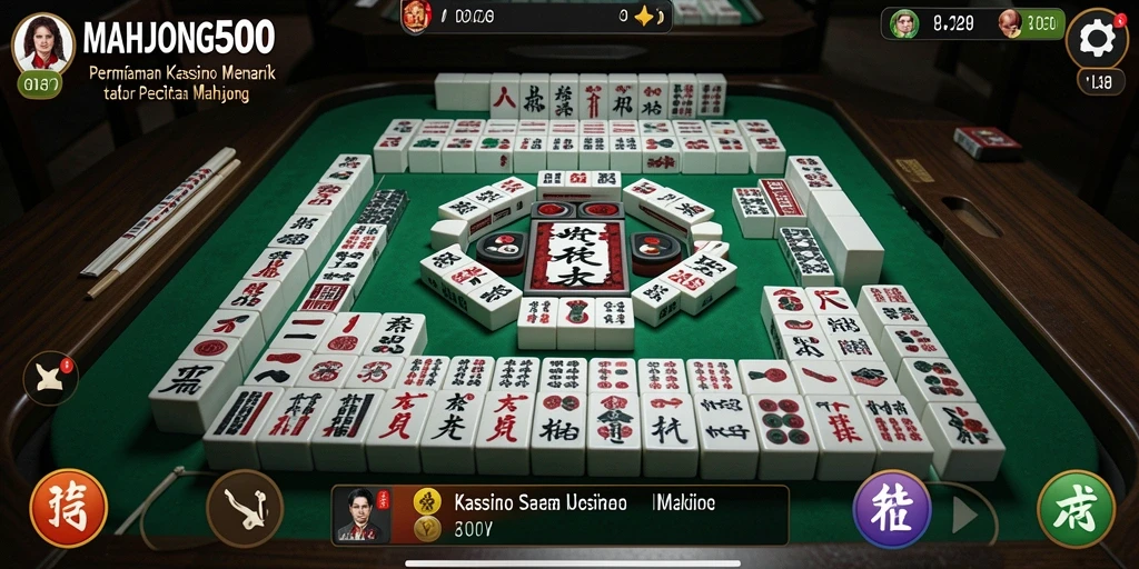 Gameplay seru dan menantang di <strong>MAHJONG500</strong> untuk pecinta Kasino.