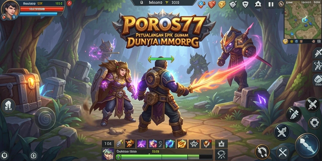 Gameplay mendalam dalam dunia fantasi POROS77 yang memukau.