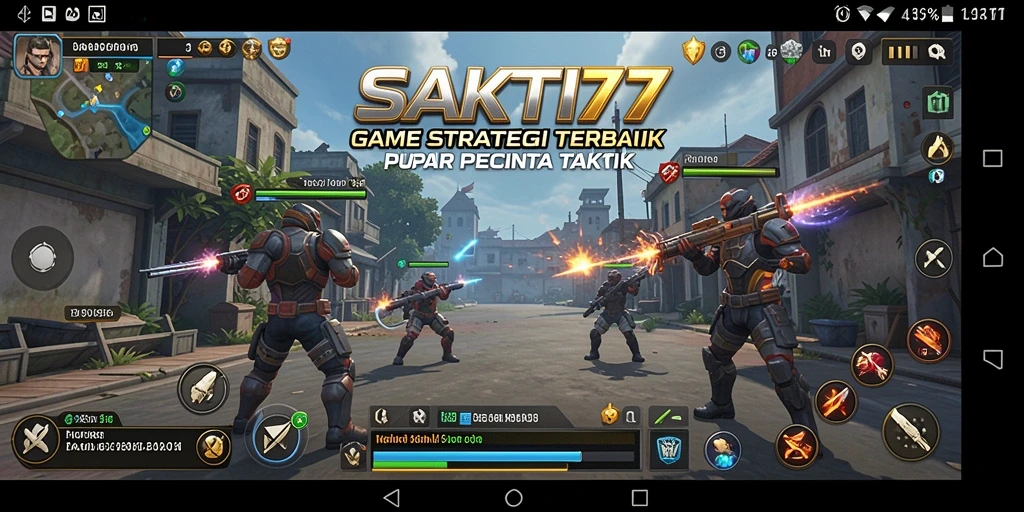 Tampilan menarik gameplay SAKTI77 dengan strategi mendalam.