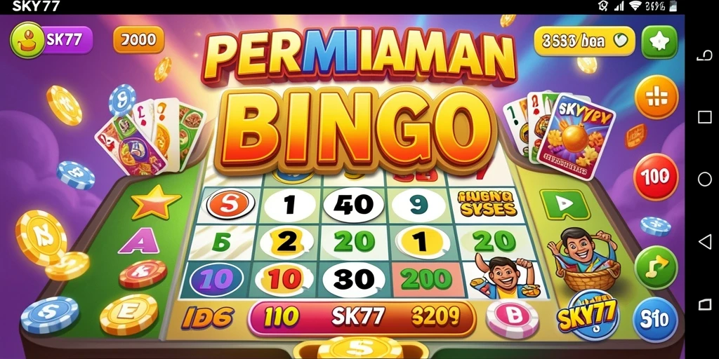 Tampilan menarik dari gameplay Bingo di SKY77 dengan para pemain yang aktif.
