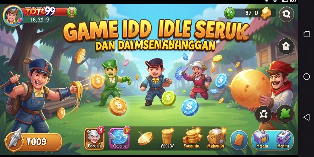 Tampilan gameplay TOTO99 yang menawan dan interaktif.