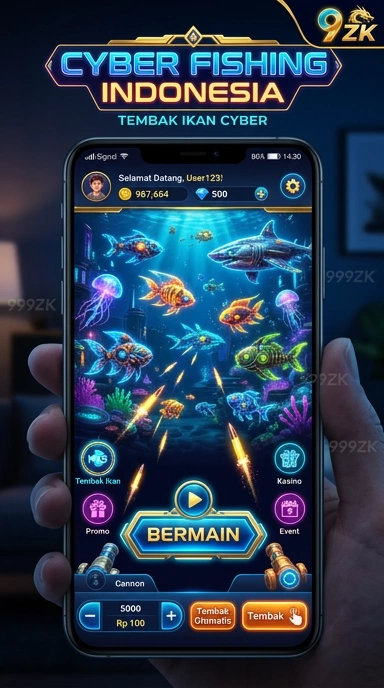 Menu navigasi yang mudah digunakan di 999zk.